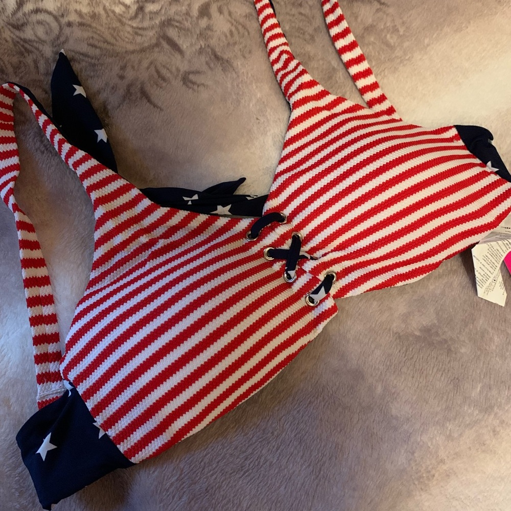 USA bathing suit top